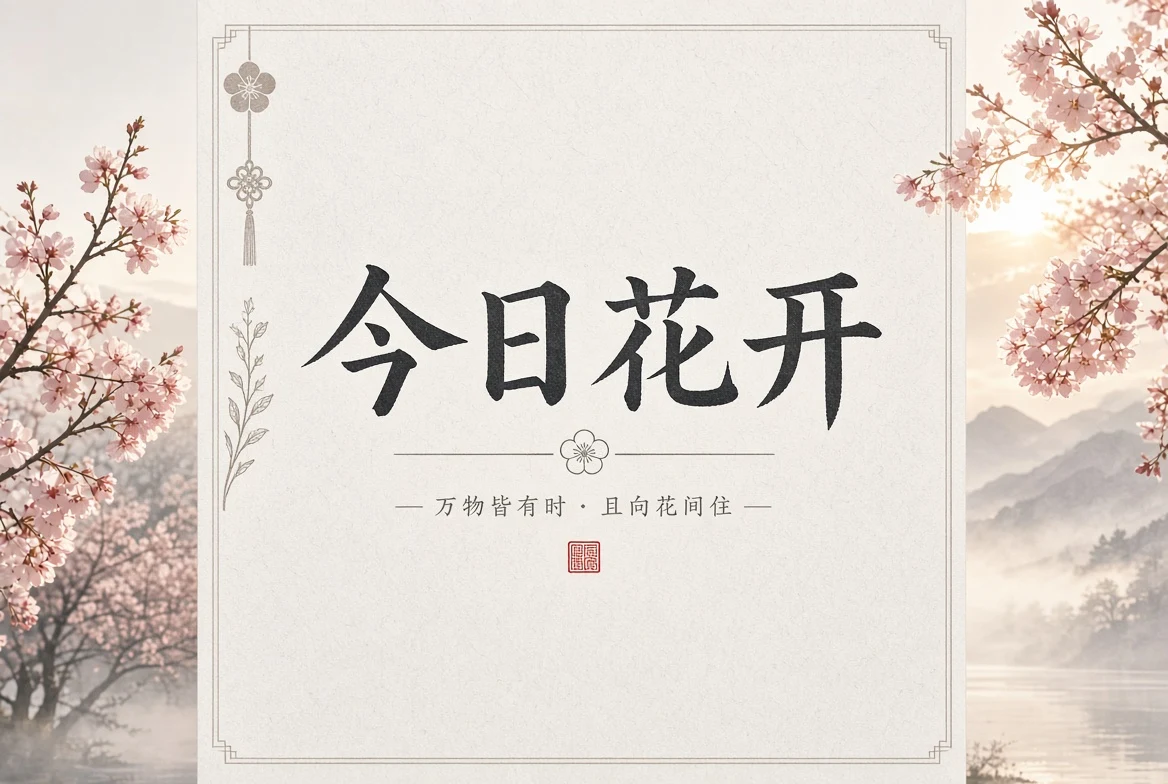 今日花开内容